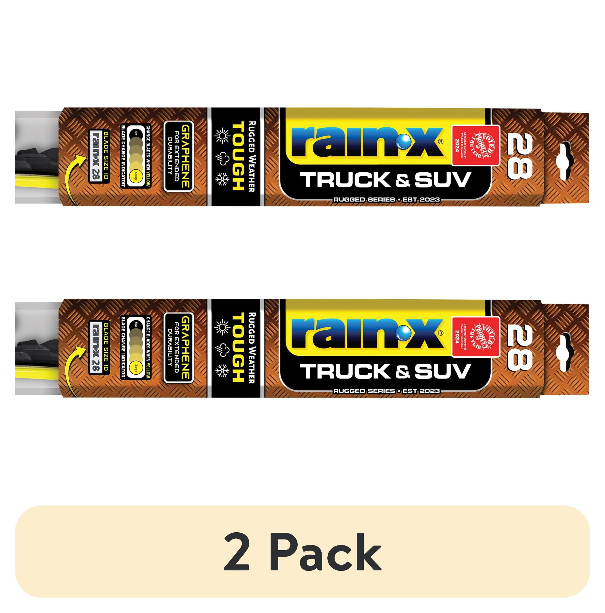 (2 pack) Rain-X Truck & SUV 28" Premium Replacement Windshield Wiper Blade - 870228