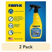 (2 pack) Rain-x 2-in-1 Glass Cleaner & Rain Repellant 16oz - 630006W