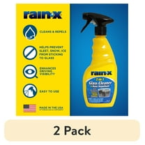 (2 pack) Rain-x 2-in-1 Glass Cleaner & Rain Repellant 16oz  - 630006W