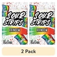 thumbnail image 1 of (2 pack) Sour Strips Rainbow Flavored Chewy Sour Candy Bag, 3.4 oz, 1 of 11