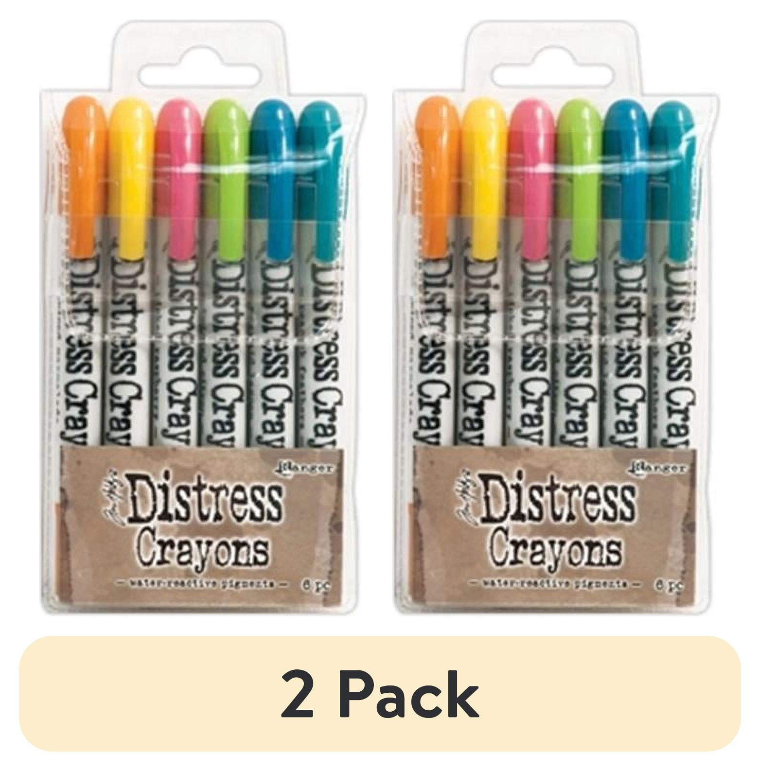 Tim Holtz Distress Crayon Set Set #6 - Walmart.com
