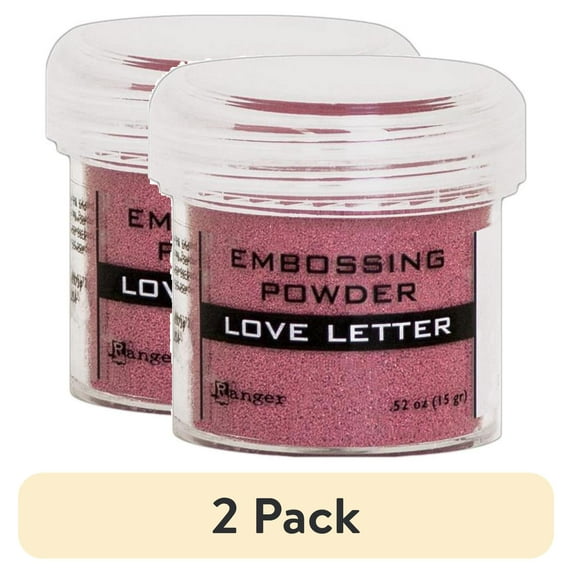 (2 pack) Ranger Embossing Powder-Love Letter