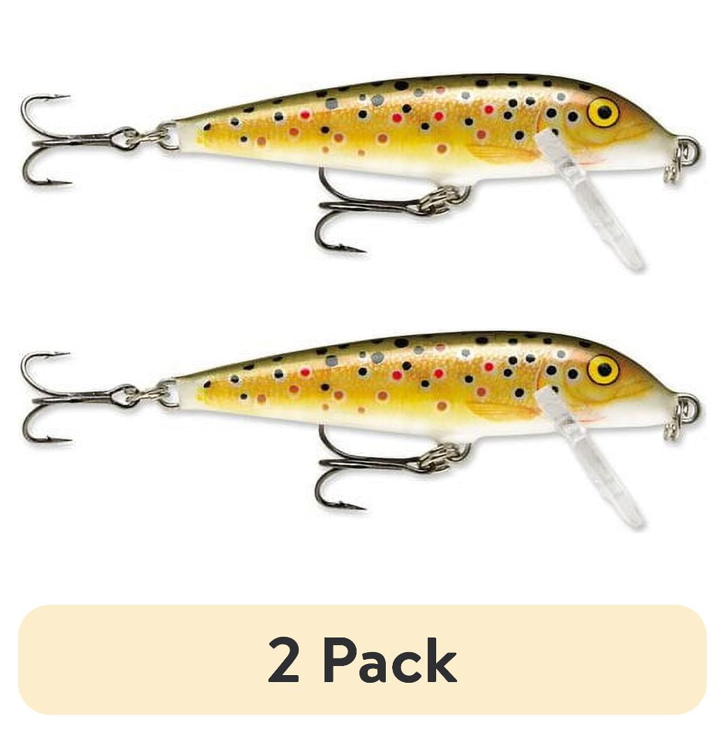 (2 pack) Rapala Countdown Minnow 09 Fishing Lure 3.5" 7/16oz Trout