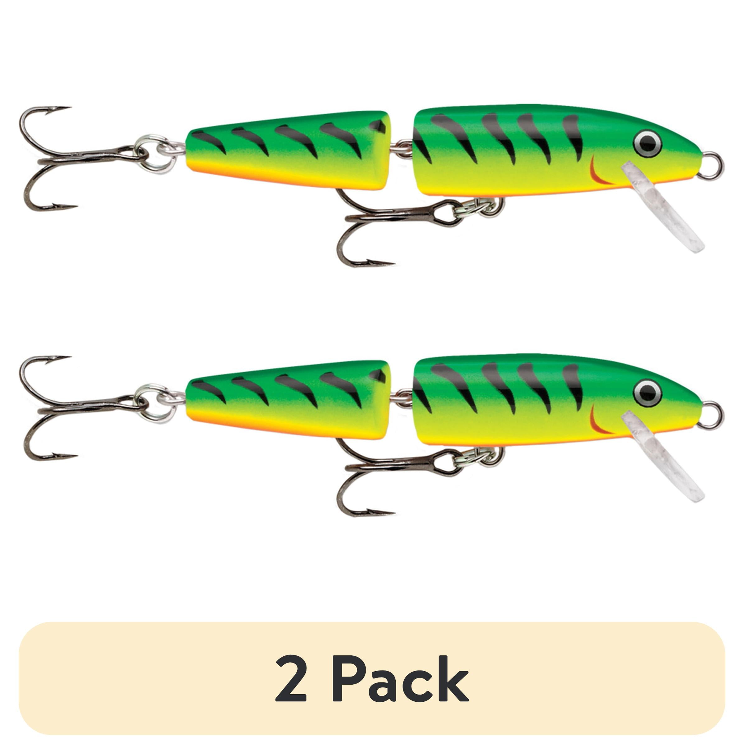 (2 pack) Rapala Jointed Minnow 05 1/8oz Firetiger