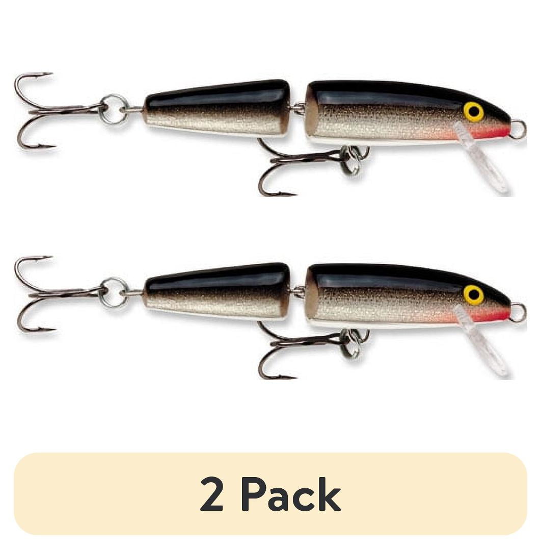 (2 pack) Rapala Jointed Minnow 09 1/4oz Silver