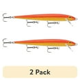 thumbnail image 1 of (2 pack) Rapala Original Floating 11 Fishing Lure - Gold Fluorescent Red, 1 of 3