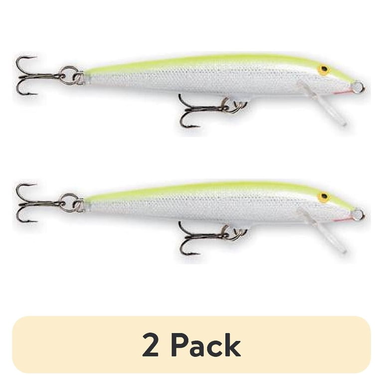 4 oz fishing lures 2 pack) Rapala Original Floating Minnow 11 Fishing Lure 4 3/8