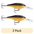 thumbnail image 1 of (2 pack) Rapala Shad Rap 05 Crankbait Gold, 1 of 3