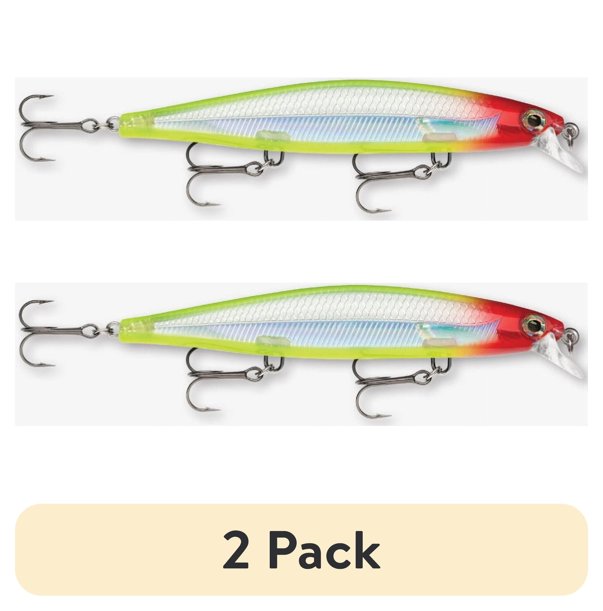 (2 pack) Rapala Shadow Rap 11 Fishing Lure 4 3/8" 7/16oz Clown