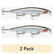 2 pack Rapala Shadow Rap 11 Fishing Lure 4 3/8" 7/16oz Silver