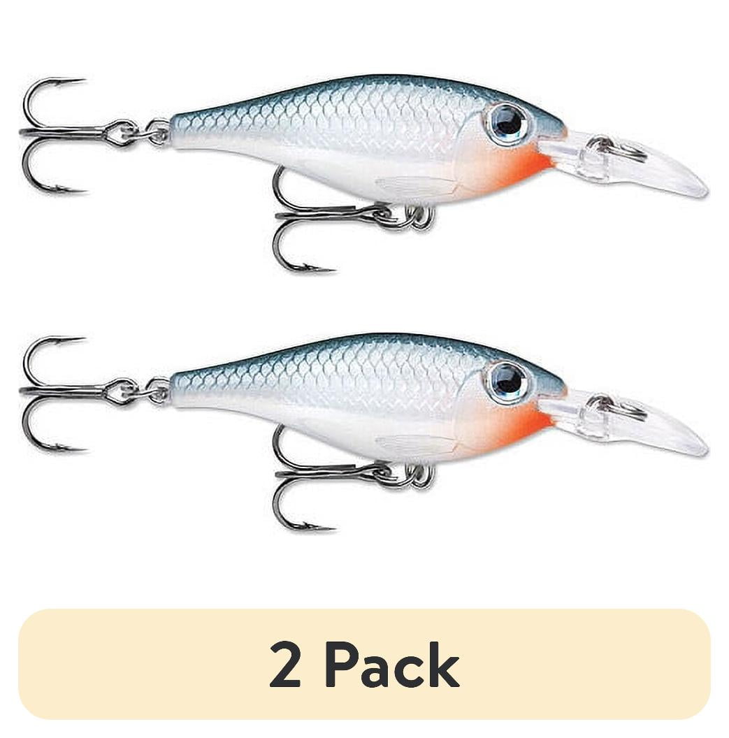 (2 pack) Rapala Ultra Light Shad 04 Crankbait Fishing Lure 1.5" 1/8oz Shad