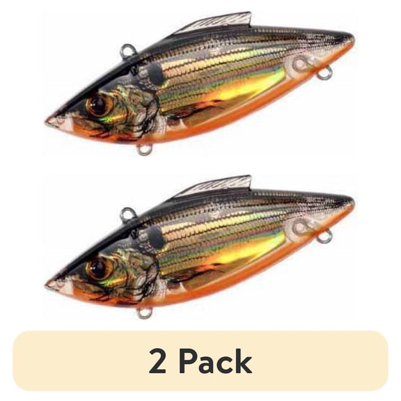 (2 pack) Rat-L-Trap Lures Mag-Trap, 3/4 Oz.