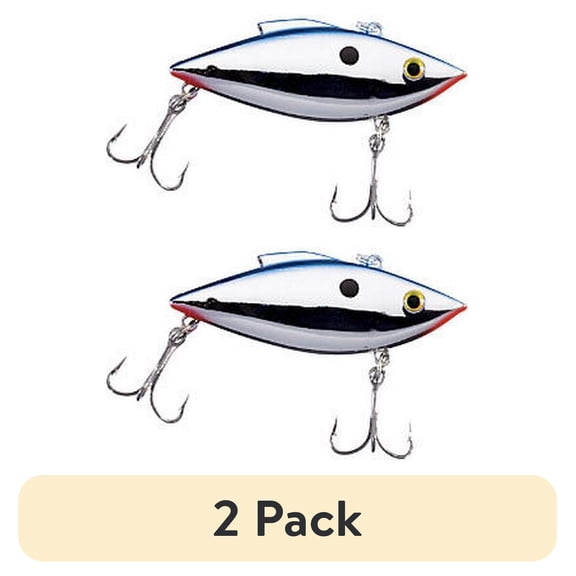 (2 pack) Rat-L-Trap Mini-Trap Lipless Crankbait 2.5'' 1/4 oz.