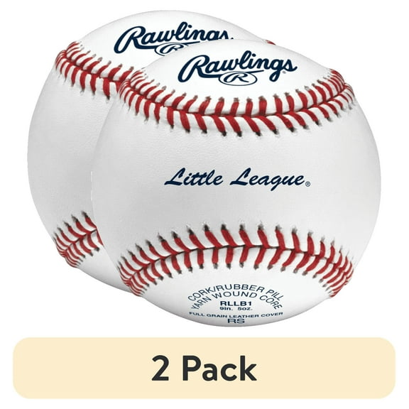 (2 pack) Rawlings 14U RLLB1 Youth Competition Grade Baseball, 1 Count