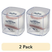 2 pack Rawlings | Official Major League Baseball | Display Case Included | MLB | ROMLB-R
