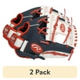 thumbnail image 1 of (2 pack) Rawlings Players Series 11 In. Youth T-Ball and Baseball Gloves and Mitts, Right Hand Throw, 1 of 7