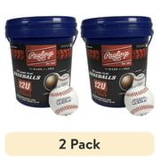 24 pack Rawlings | Official League ROLB2 Youth Practice Baseball | 12U | Bucket | 12 Count