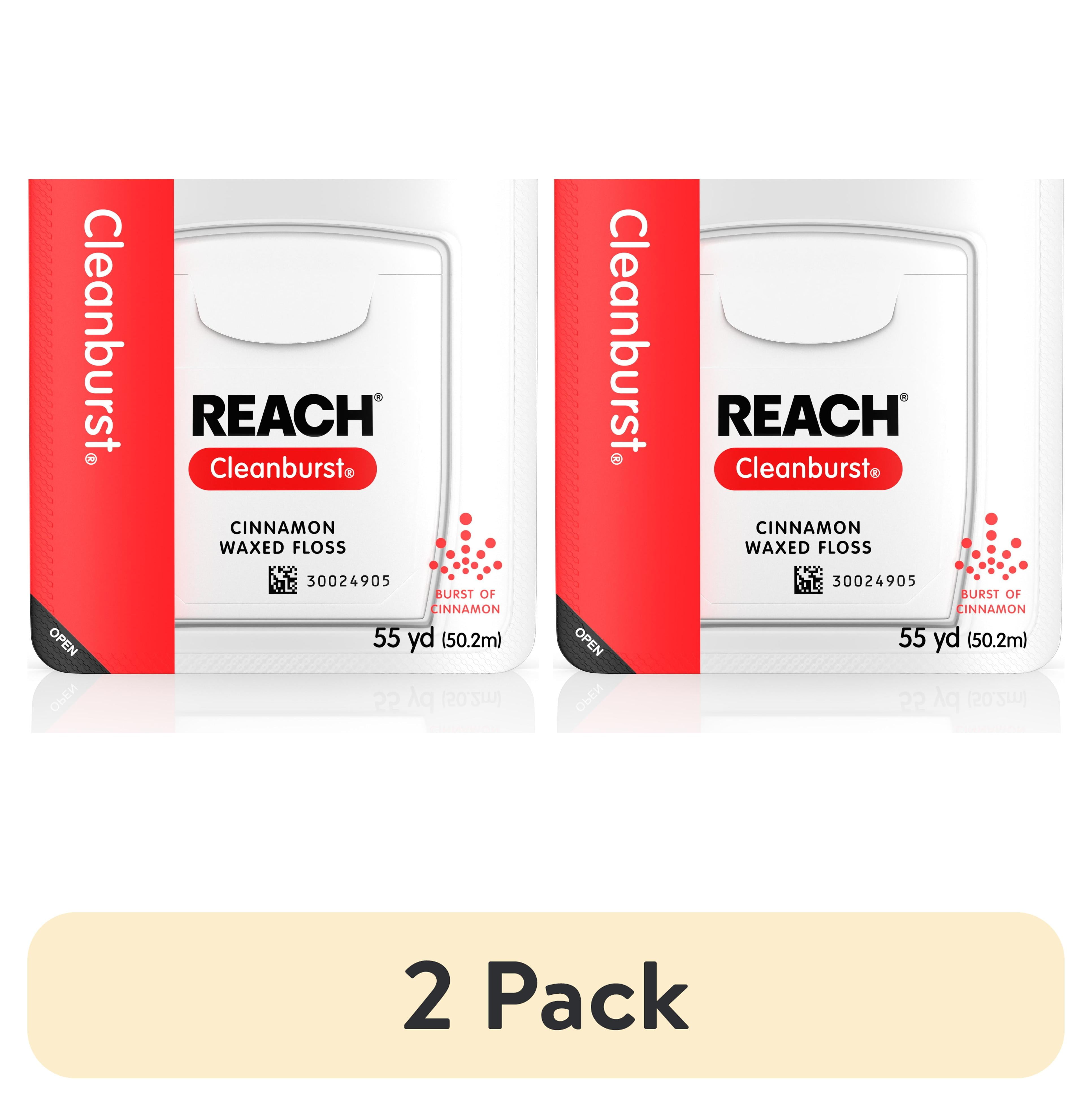 2 pack) Reach Cinnamon Dental Floss, 55 yds - Walmart.com 2 pack) Reach Cinnamon Dental Floss, 55 yds - Walmart.com