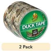 2 pack Realtree Edge Camo Duck Tape Brand Duct Tape, 1.88 in. x 15 yd., Camo