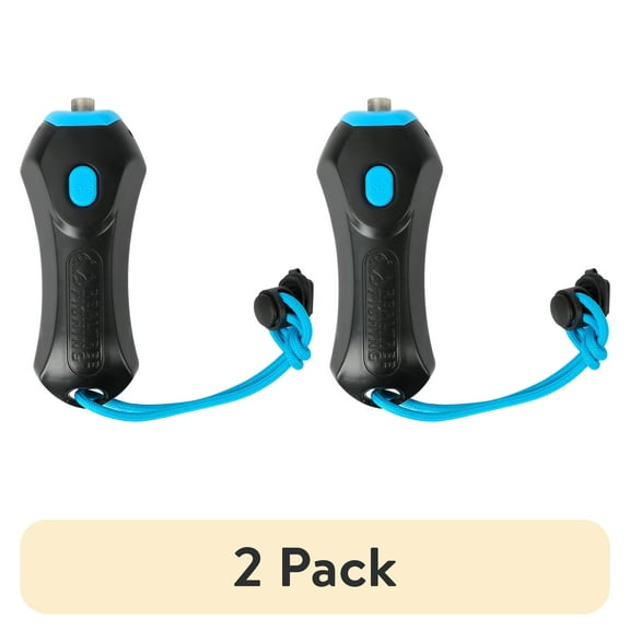 (2 pack) Realtree Electric Fishing Line Stripper with Grinding Stone Black and Blue
