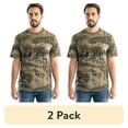 thumbnail image 1 of (2 pack) Realtree Men's Short Sleeve Scent Control Hunting Camouflage T-Shirt, size S-3XL, 1 of 9