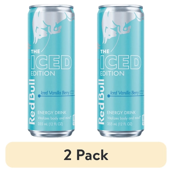 Red Bull Iced Edition Energy Drink, Iced Vanilla Berry, 12 fl. oz. can, 114mg Caffeine