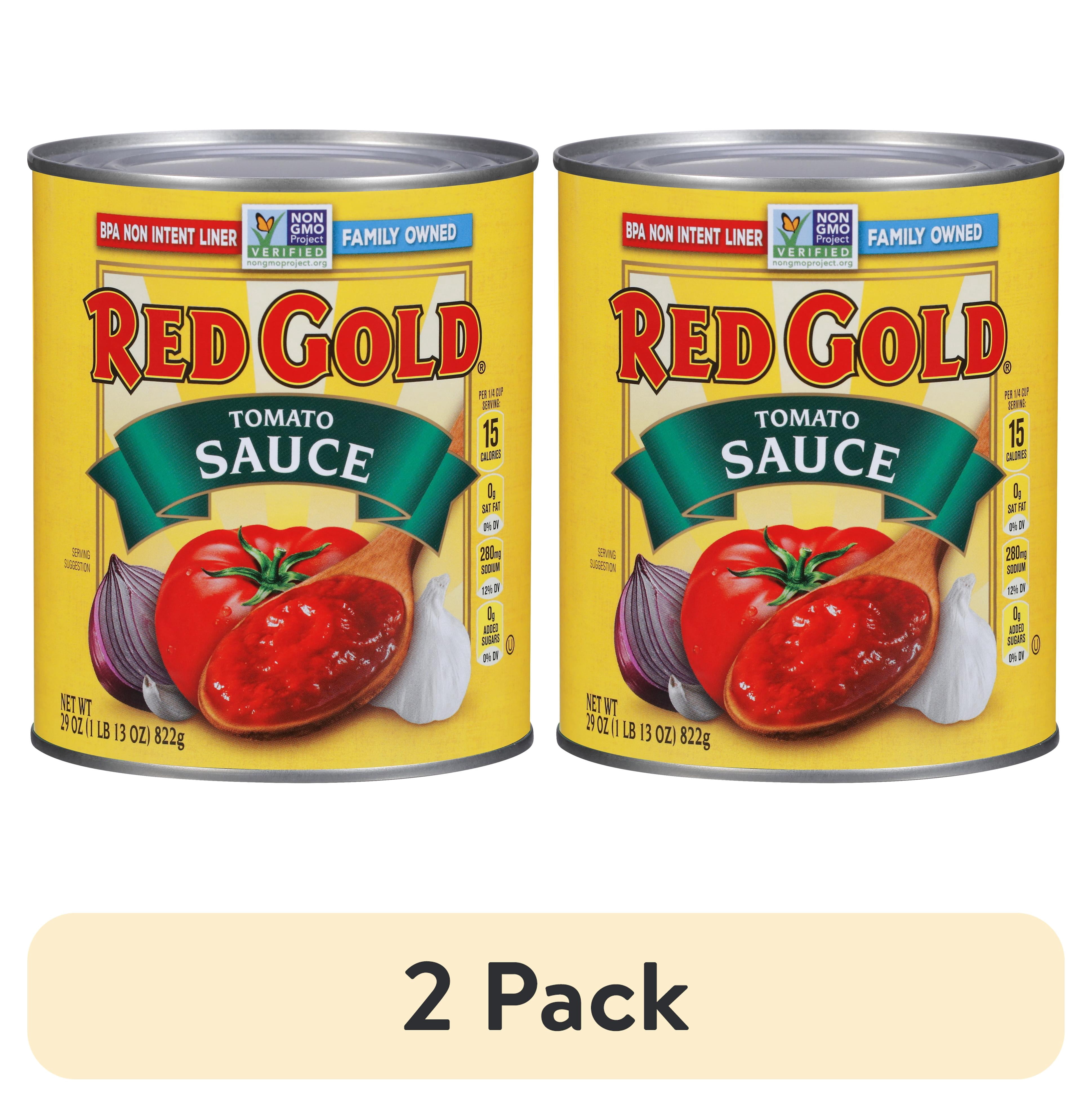 (2 pack) Red Gold Tomato Sauce, 29 oz Can