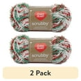 thumbnail image 1 of (2 pack) Red Heart Scrubby Yarn-Jolly, 1 of 8