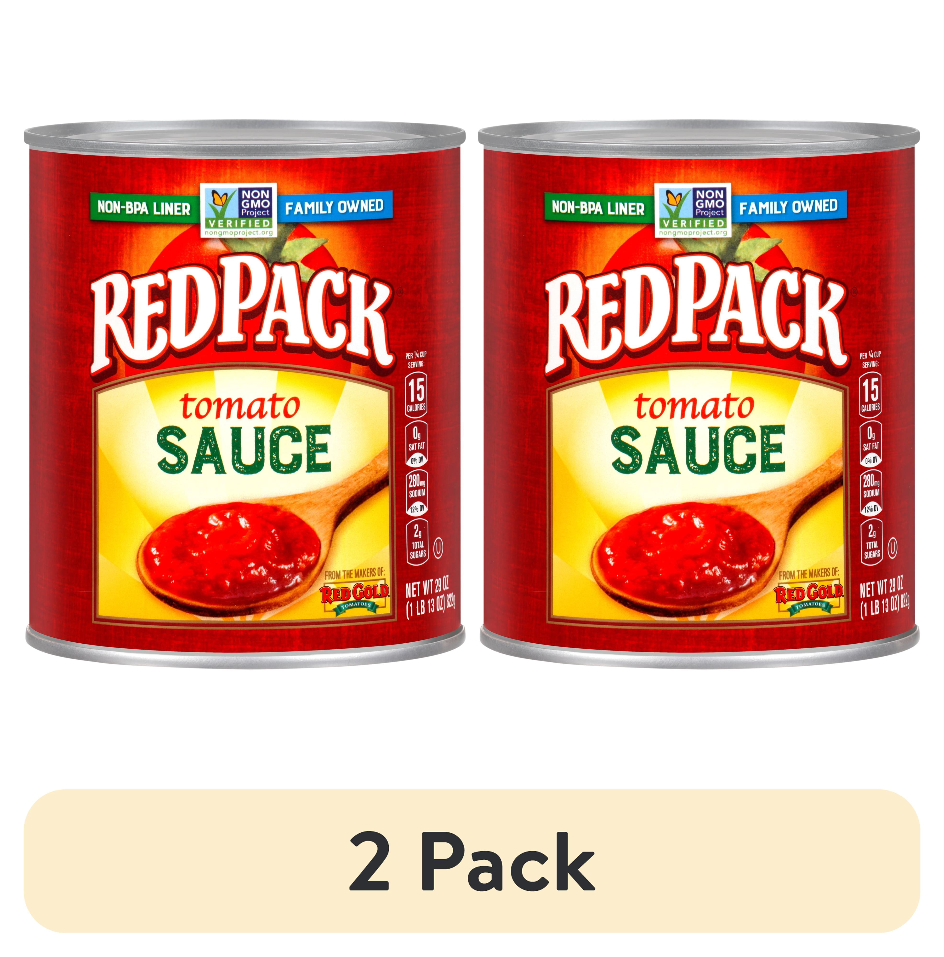 (2 pack) Redpack Tomato Sauce, 29 oz Can