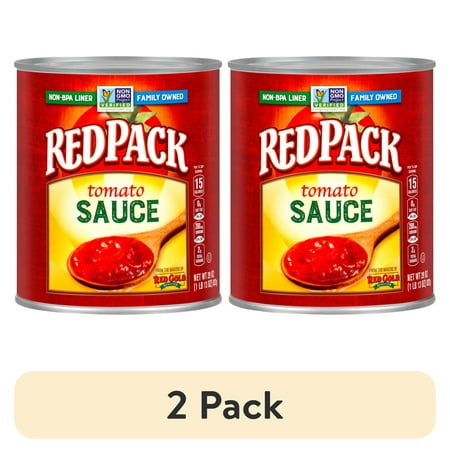 (2 pack) Redpack Tomato Sauce, 29 oz Can