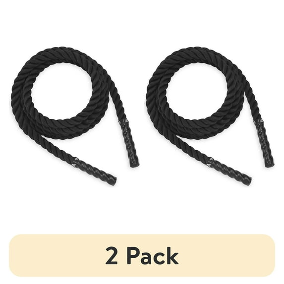 (2 pack) Reebok Delta Battle Rope 18 Ft