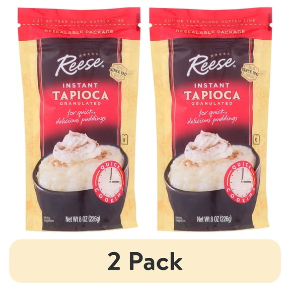 (2 pack) Reese Granulated Instant Таріоса, 8 oz