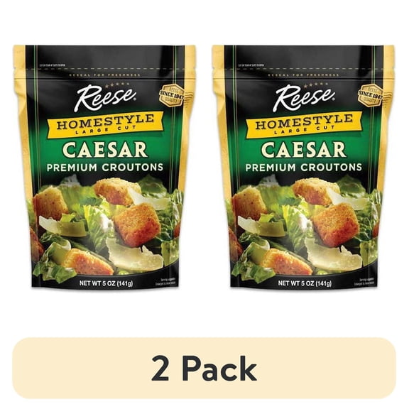 (2 pack) Reese Homestyle Caesar Premium Large Cut, 5 oz