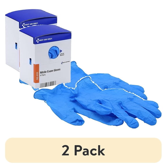 (2 pack) First Aid Only SmartCompliance Refill Nitrile FAE-6102