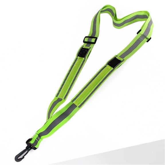 2 pack Reflective Walking Gear, Rechargeable Led Reflective Sash, Adjustable Night Walking Safety Gear, High Visibility Safety Lights for Walking at Night for Men Women Jogging Running Biking