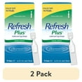 thumbnail image 1 of (2 pack) Refresh Plus Lubricant Eye Drops Preservative-Free Artificial Tears, 0.4 ml, 70 Count, 1 of 15