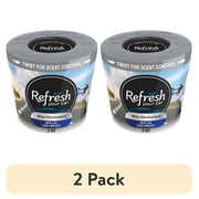 (2 pack) Refresh Your Car! Gel Can Air Freshener (New Car/Cool Breeze Scent, 5 oz)