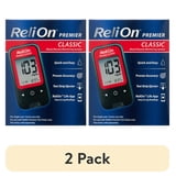 Relion Innolet (2 pack) ReliOn Premier CLASSIC Blood Glucose Monitoring System ...