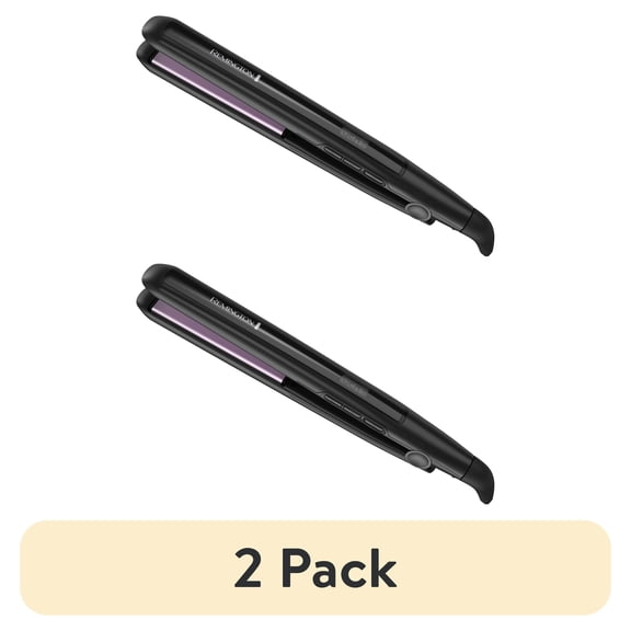 (2 pack) Remington 1” Flat Iron with Anti-Static Technology, S5500G