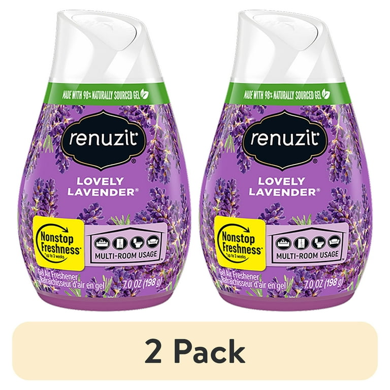 2 pack) Renuzit Adjustable Air Freshener Lavender 12/7oz/198g