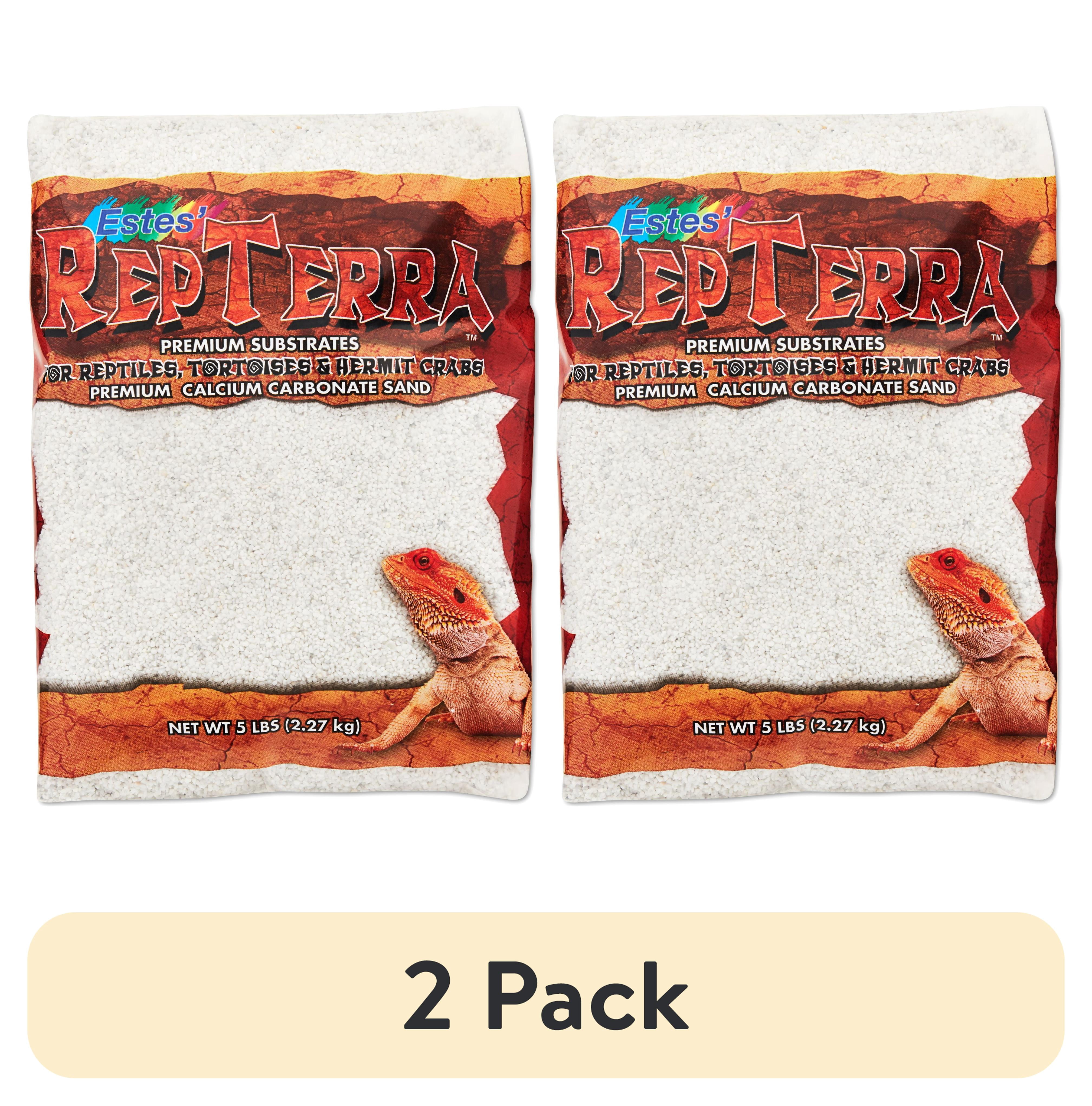 (2 pack) RepTerra White Reptile Sand 5 lb Bag