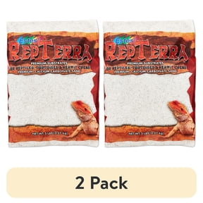 (2 pack) RepTerra White Reptile Sand 5 lb Bag