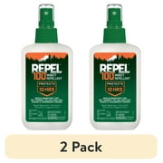 2 pack Repel 100 Insect and Mosquito Repellent, Long-Lasting Bug Spray with 98% DEET, 4 Oz