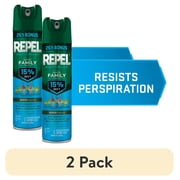 (2 pack) Repel Scented Family Formula Insect and Mosquito Repellent, Bug Spray with 15% DEET, 8.125 oz