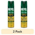 thumbnail image 1 of (2 pack) Repel Insect Repellent Sportsmen Formula 25% DEET, Aerosol Insect Killer, 6.5 Ounces, 1 of 13