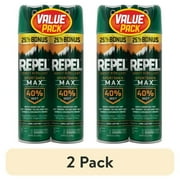 2 pack Repel Sportsmen Max Formula Insect and Mosquito Repellent, Bug Spray with 40% DEET, 2 Pack