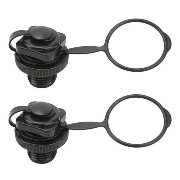 2-pack Replacement Tube Valves for Quick Inflation/Deflation Universal Spiral Valve Kit for Inflatable Boats