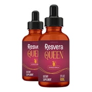 2 pack Resvera Queen Drops - Resvera Queen Liquid Supplement Drops