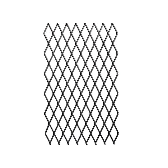 2 pack Retainer Ember for Fireplace Grates 7 x 12in, Heavy Duty Solid Steel, Add Support to Fire Logs on Grate, Black