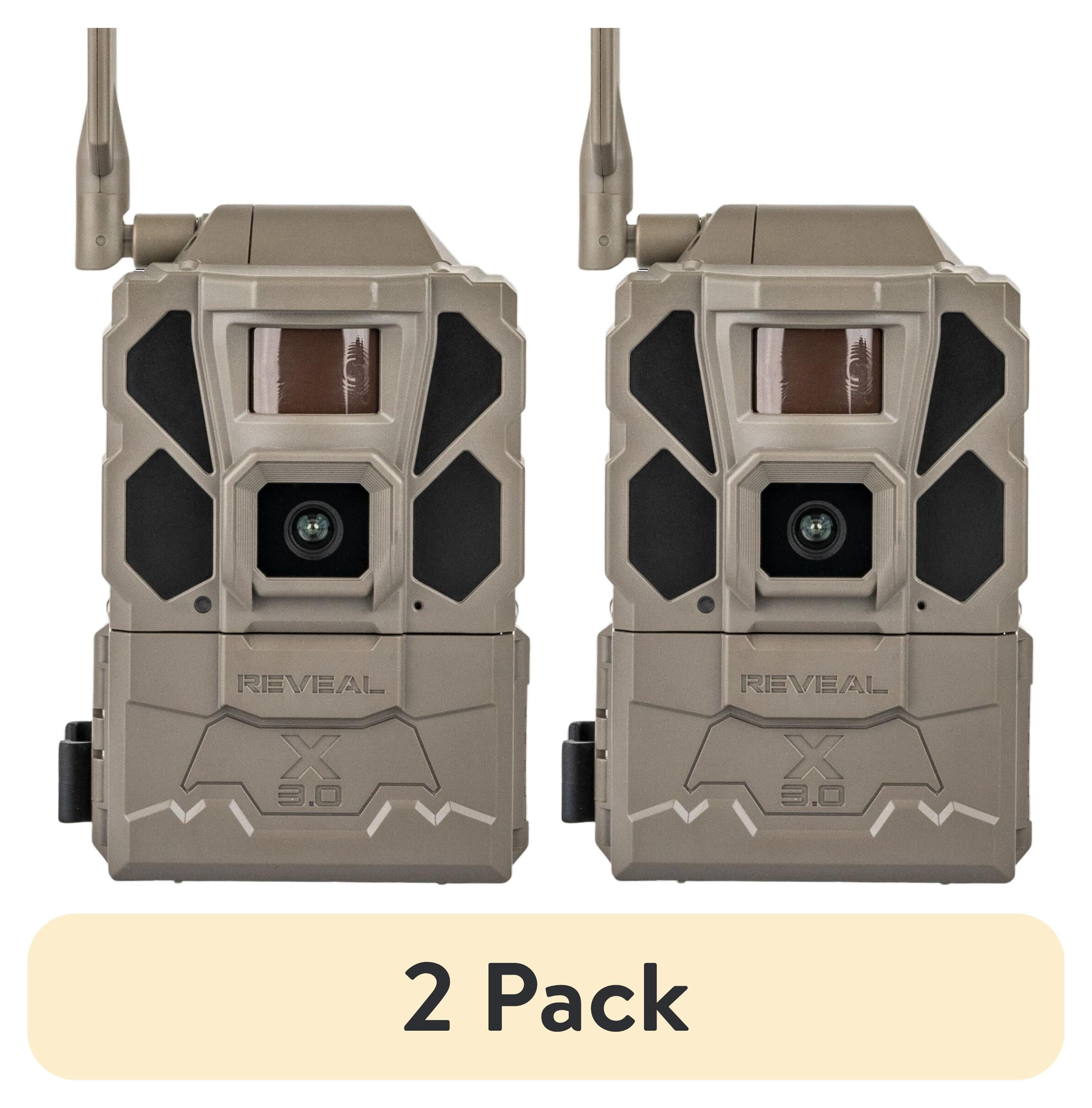 (2 pack) Reveal by Tactacam X 3.0 Cellular Trail Camera
